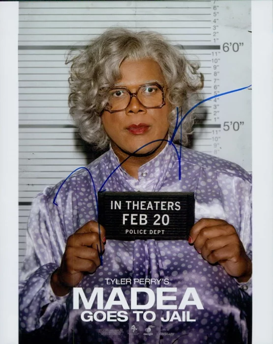 Tyler Perry autograph