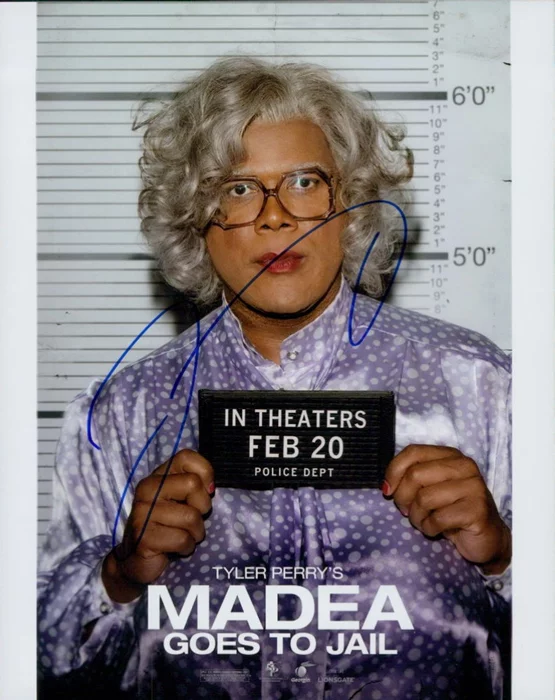 Tyler Perry autograph