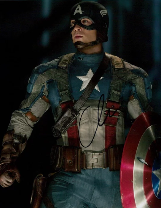 Chris Evans autograph