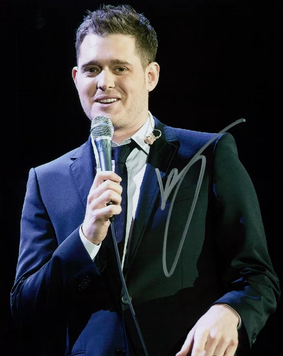 Michael Buble autograph