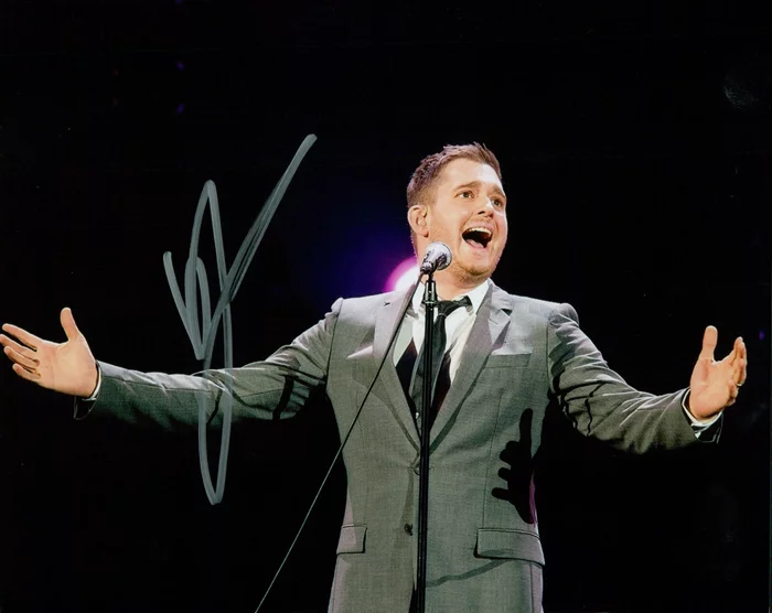 Michael Buble autograph
