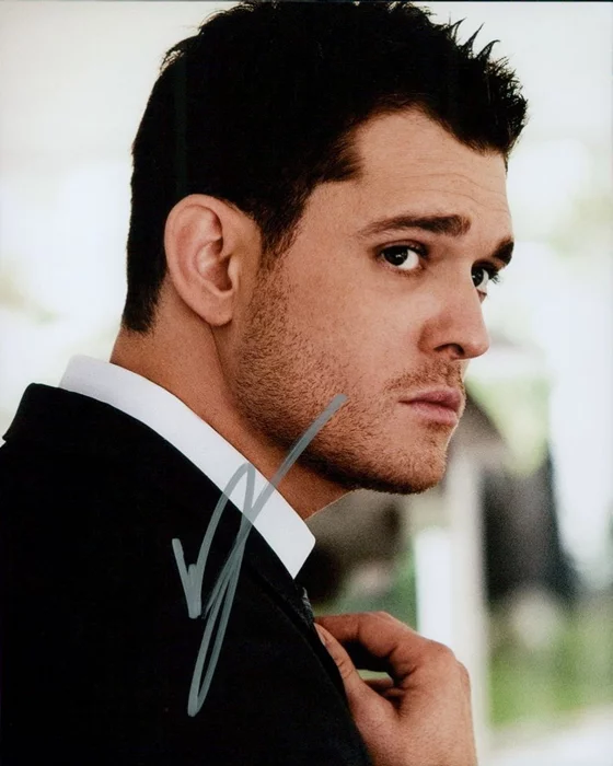 Michael Buble autograph
