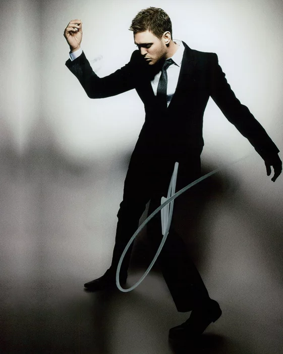 Michael Buble autograph