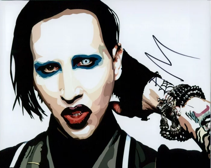 Marilyn Manson autograph