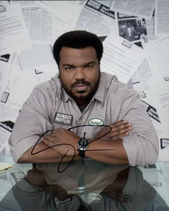 Craig Robinson autograph