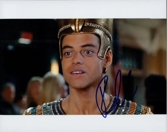 Rami Malek autograph