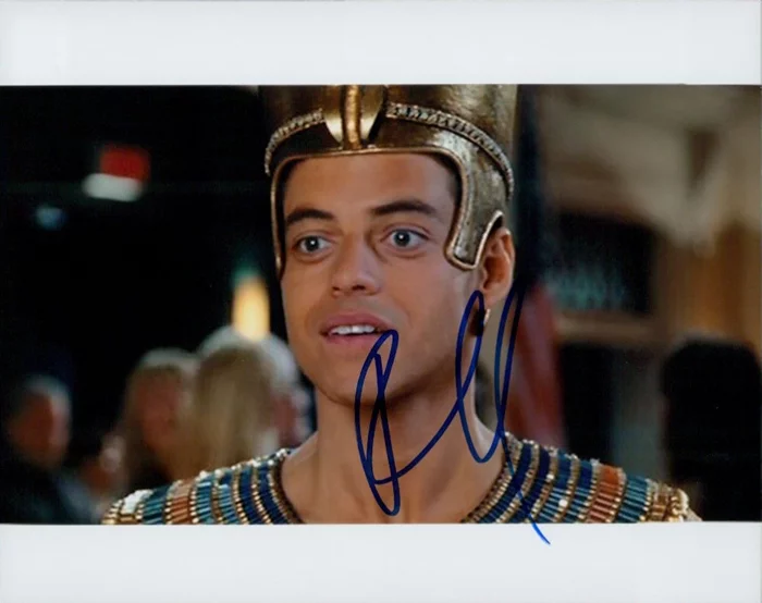 Rami Malek autograph