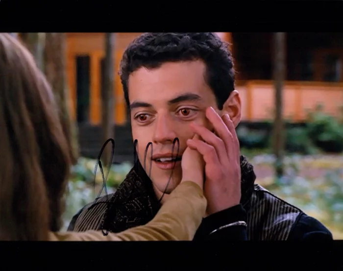 Rami Malek autograph