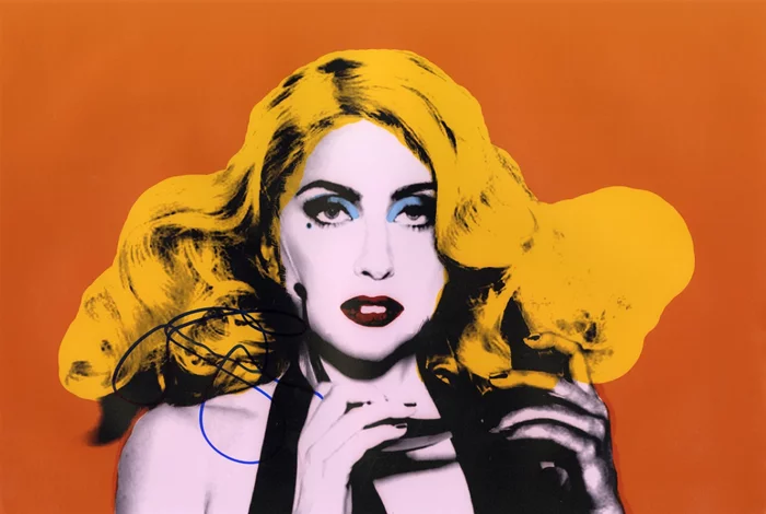 Lady GaGa autograph