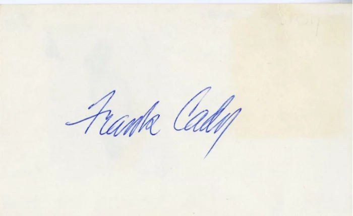Frank Cady autograph