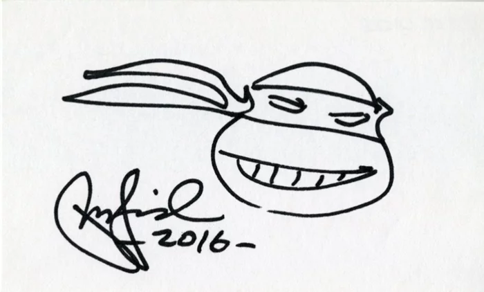 Peter Laird autograph