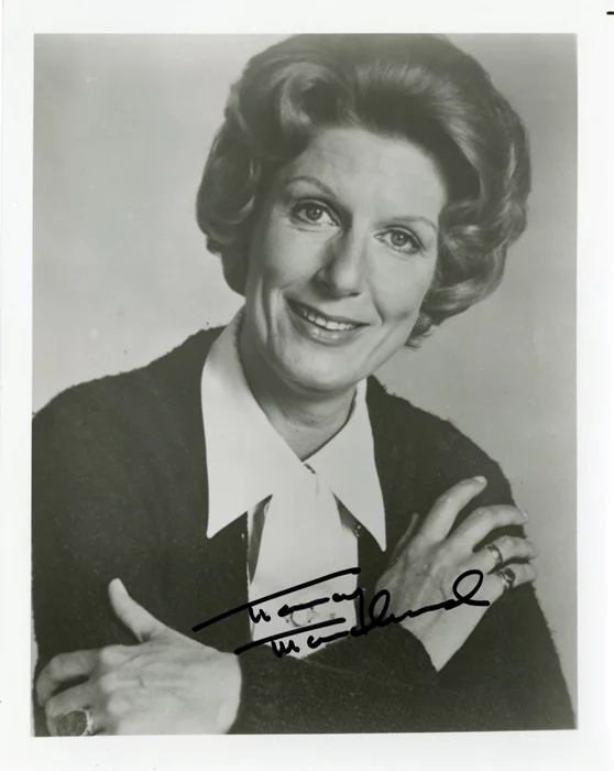 Nancy Marchand autograph