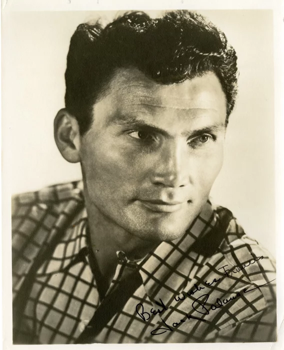 Jack Palance autograph