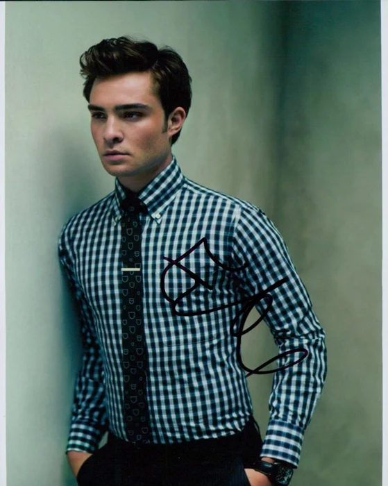 Ed Westwick autograph