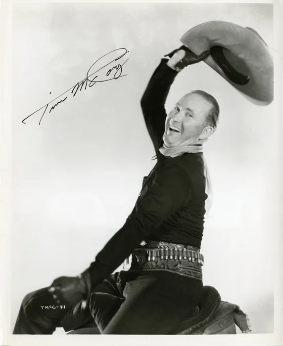 Tim McCoy autograph