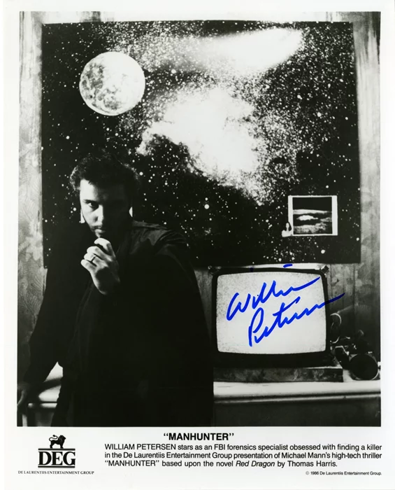 William Petersen autograph