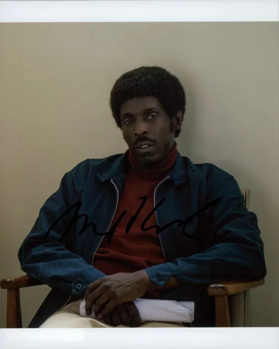 Michael K. Williams autograph