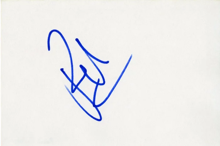 Robin Gibb autograph