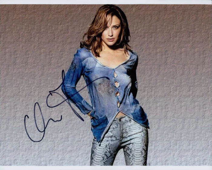 Claire Forlani autograph