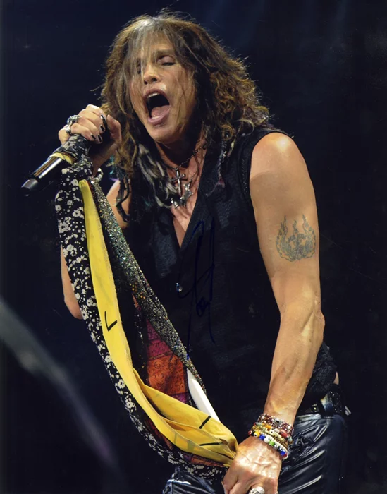 Steven Tyler autograph