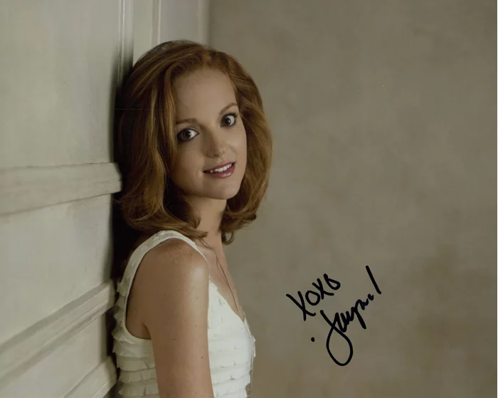 Jayma Mays autograph