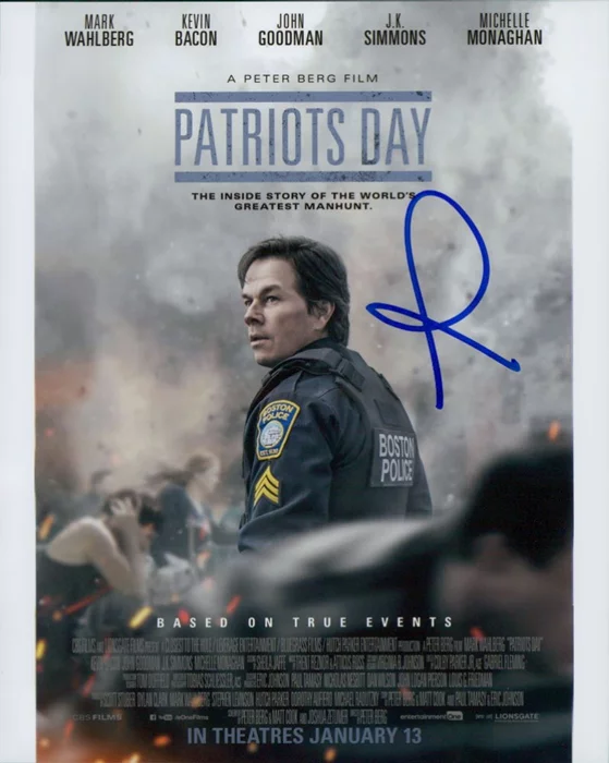 Peter Berg autograph