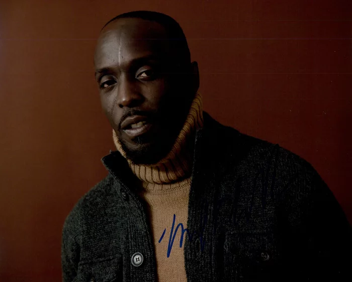 Michael K. Williams autograph