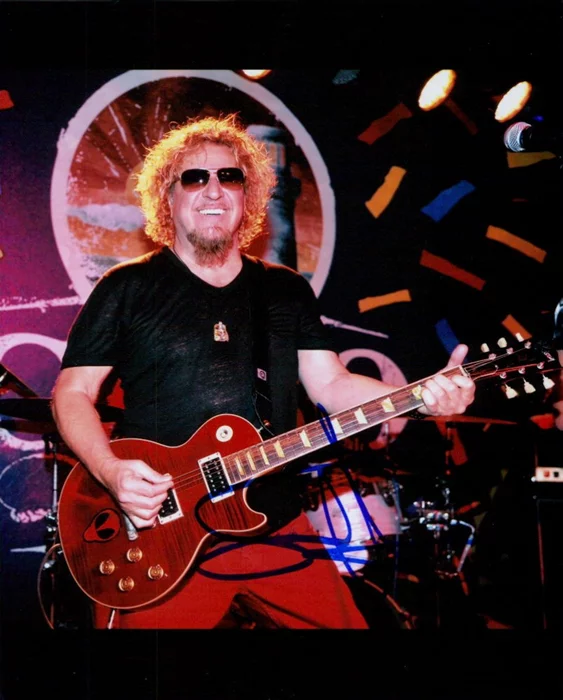 Sammy Hagar autograph