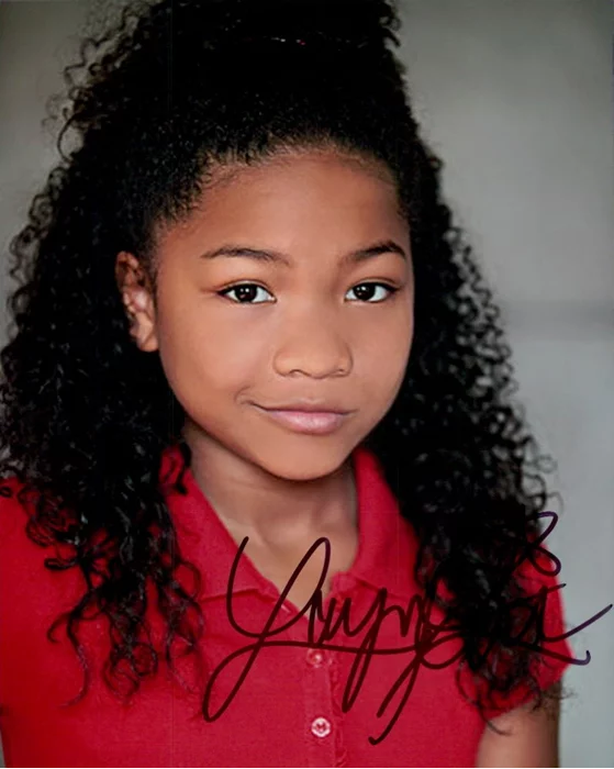 Laya DeLeon Hayes autograph