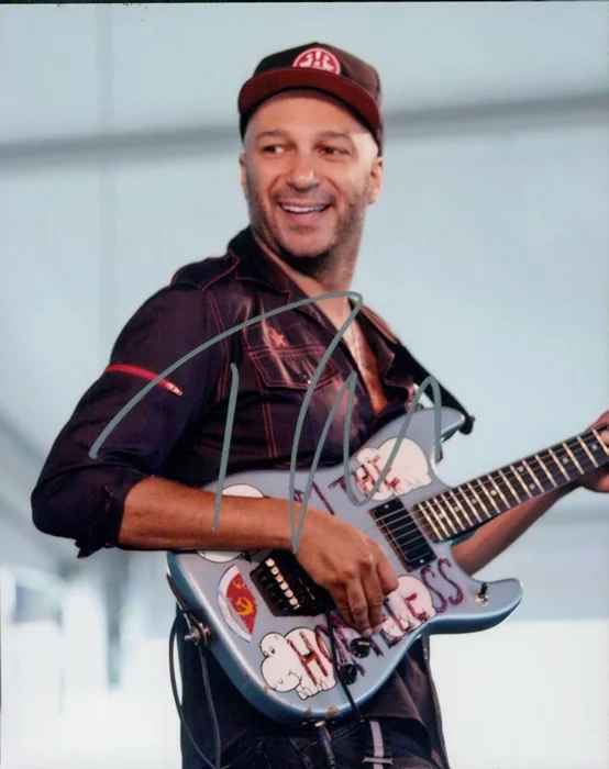 Tom Morello autograph