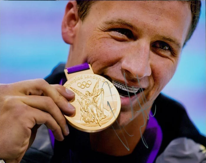 Ryan Lochte autograph