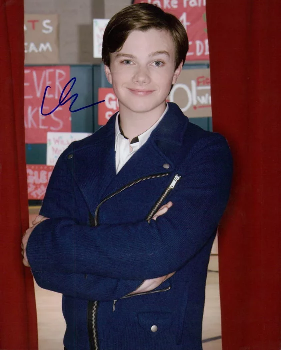 Chris Colfer autograph