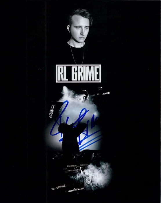 RL Grime autograph