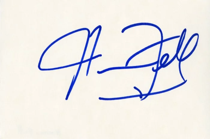 Norman Fell autograph