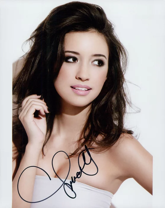 Christian Serratos autograph