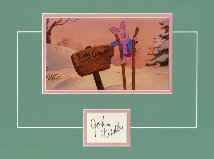 John Fiedler autograph