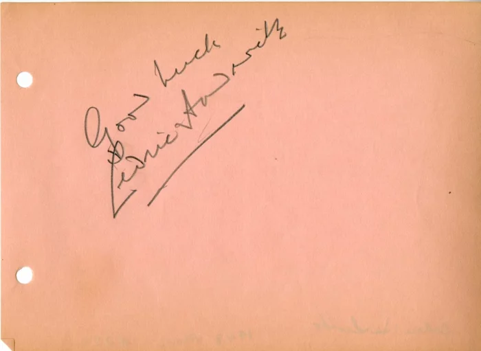 Cedric Hardwicke autograph