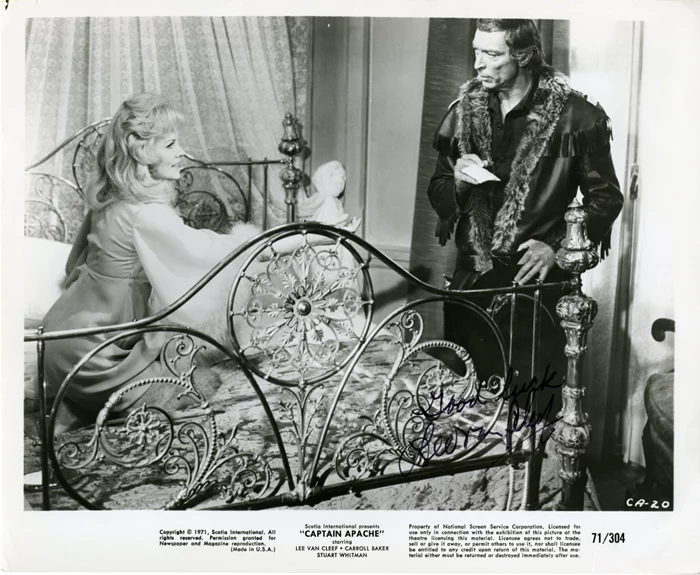 Lee Van Cleef autograph