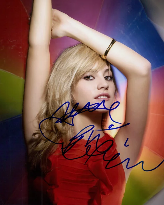 Pixie Lott autograph