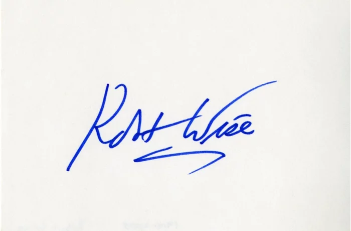 Robert Wise autograph