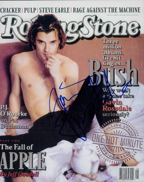 Gavin Rossdale autograph