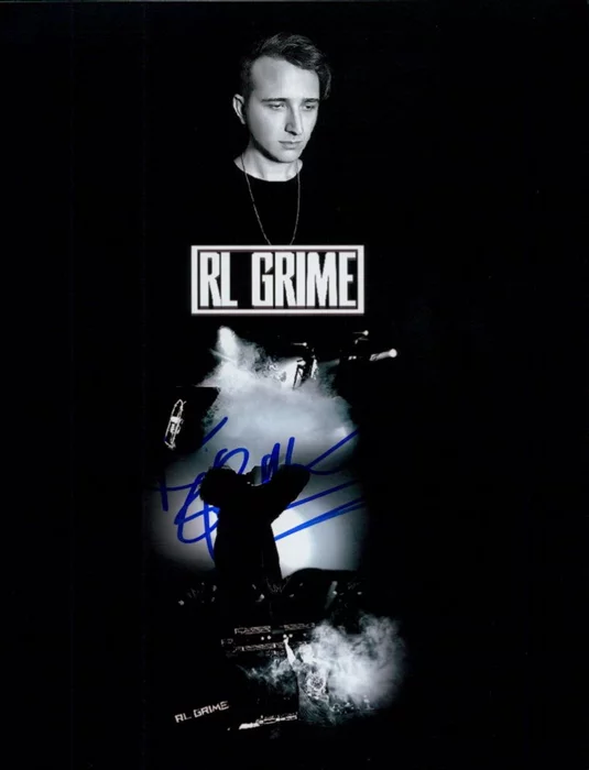 RL Grime autograph