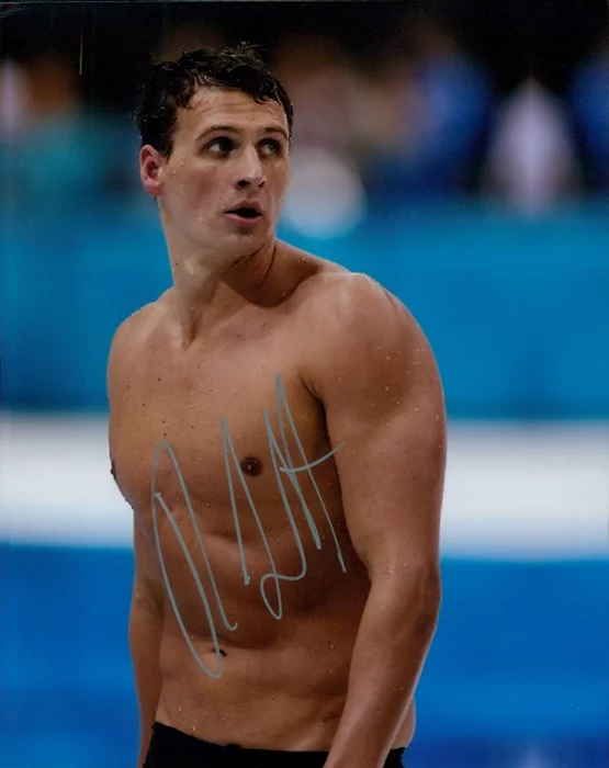 Ryan Lochte autograph