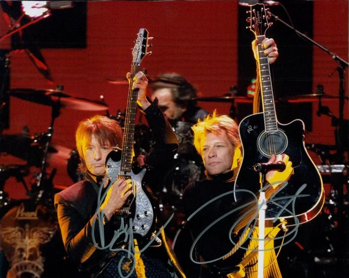 Bon Jovi autograph