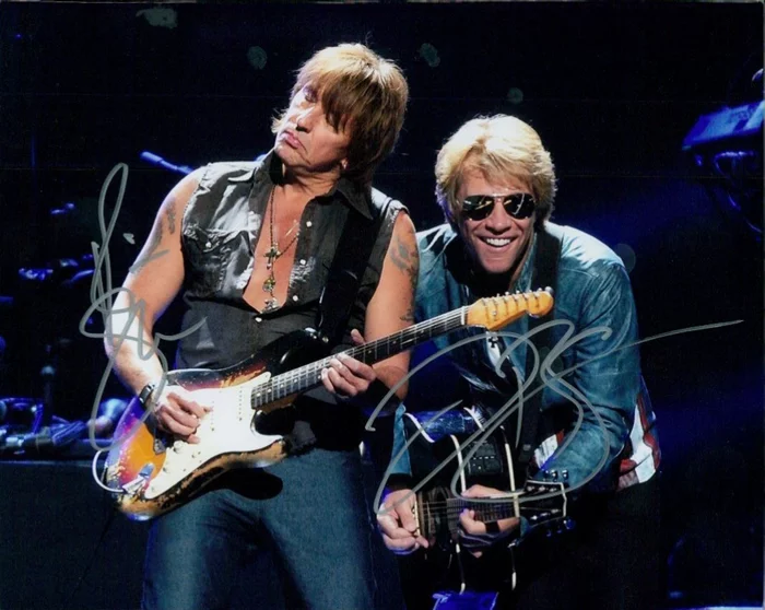 Bon Jovi autograph