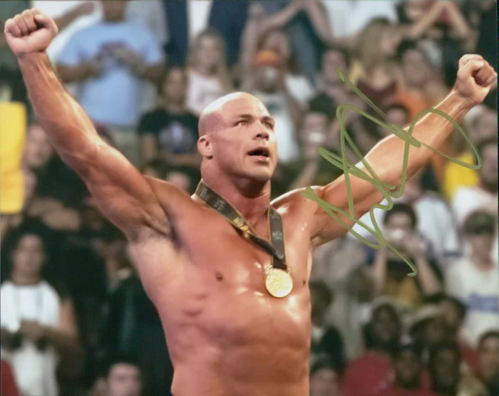 Kurt Angle autograph