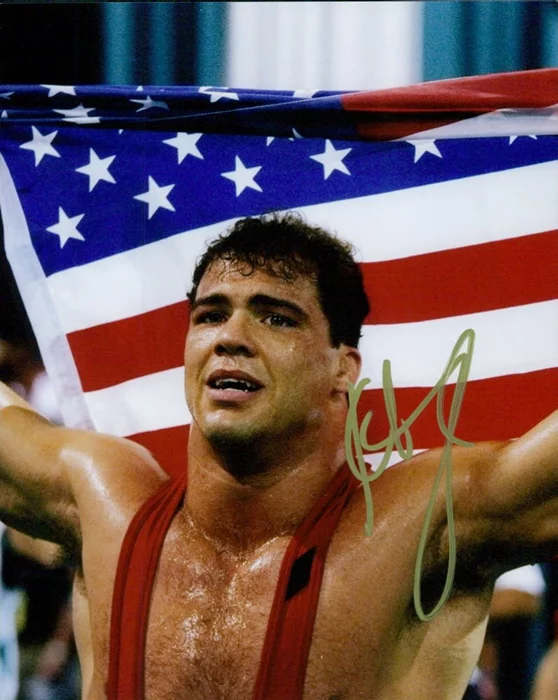 Kurt Angle autograph