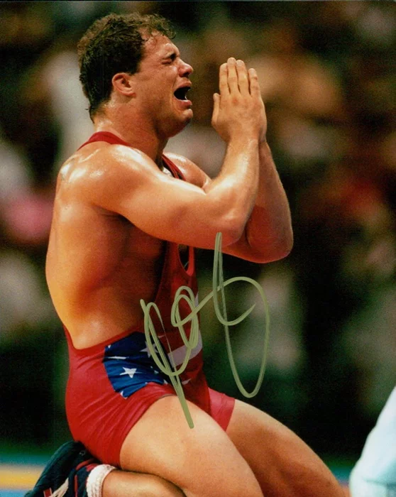 Kurt Angle autograph