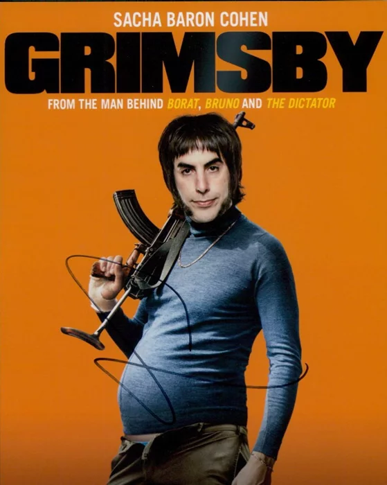 Sacha Baron Cohen autograph
