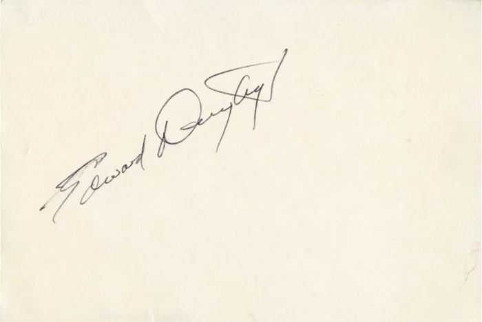 Edward Dmytryk autograph